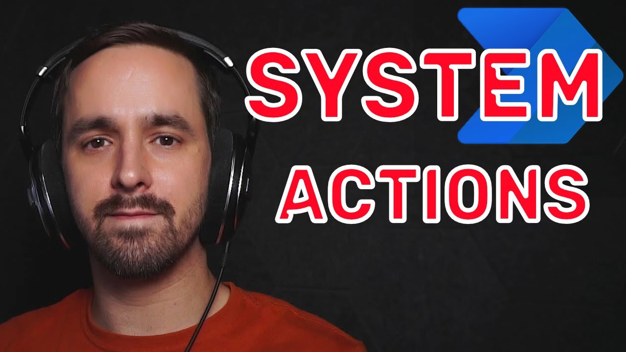System Actions in Power Automate Desktop