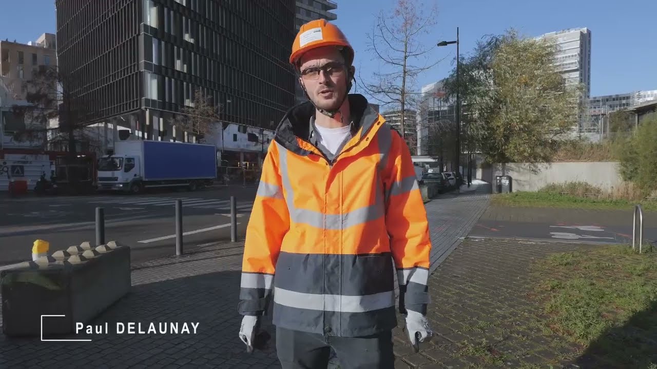 La logistique sur le chantier Ilot 4B à Nantes