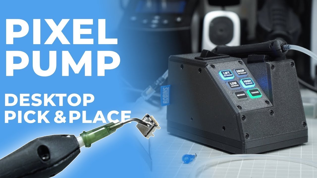 The Pixel Pump - A Desktop Vacuum Pump for PCB Assembly