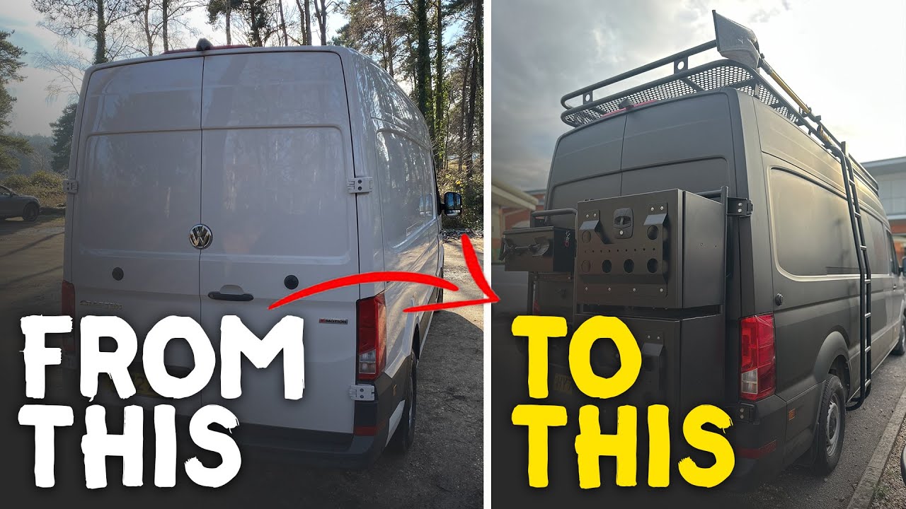 We just Installed a CUSTOM Premium Roof Rack on our VW Crafter Conversion