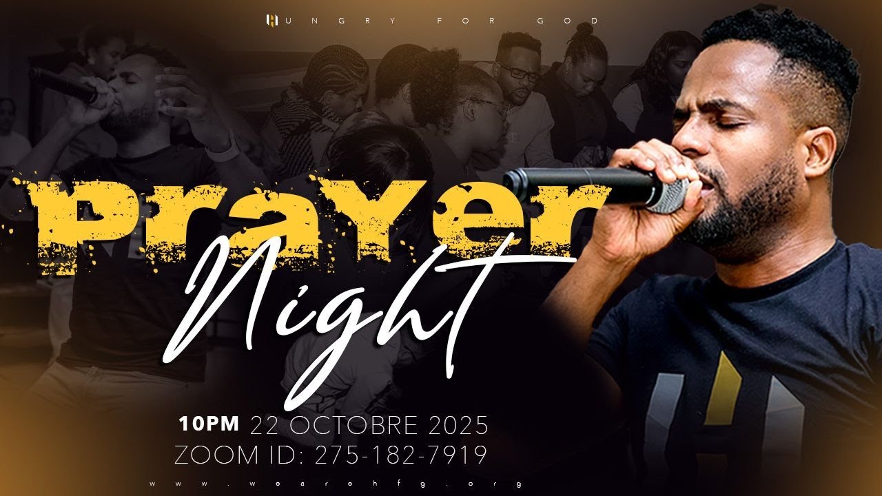 HUNGRY FOR GOD || PRAYER NIGHT || ALBERTO BRUNY