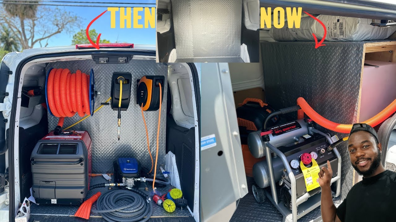 Как настроить мобильное оборудование для детейлинга | Ford Transit Connect XLT