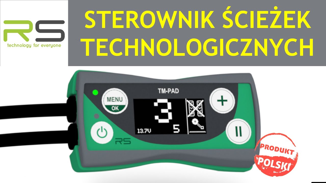 Sterownik ścieżek technologicznych   TM PAD