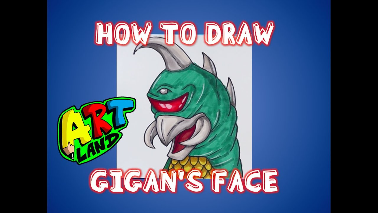 How to Draw GIGAN'S FACE