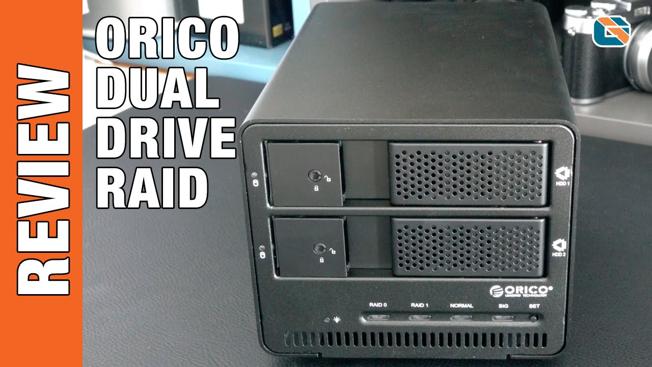 Orico Dual 3.5 inch USB 3.0 RAID Hard Drive Enclosure