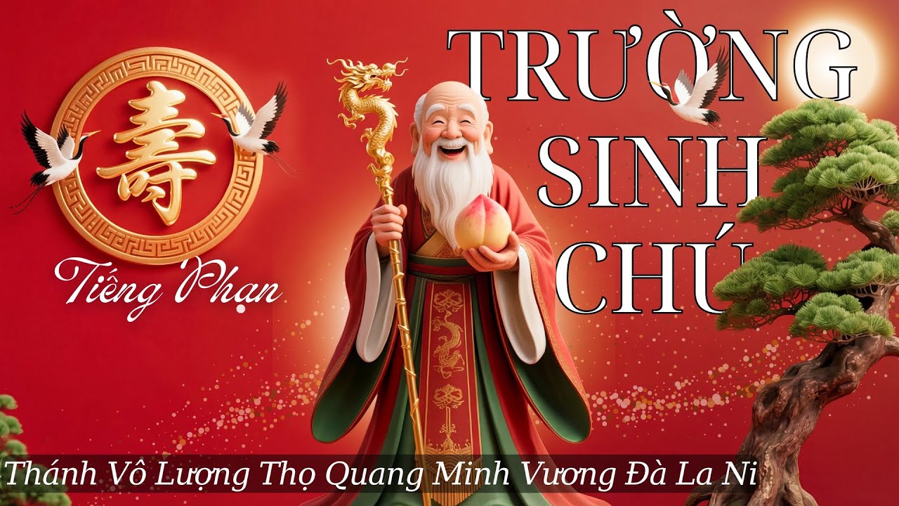 🌿Thần Ch&uacute; Cầu Trường Thọ | Th&aacute;nh V&ocirc; Lượng Thọ Quang Minh Vương Đ&agrave; La Ni🌿#mantrabuddhist #sleepmusic
