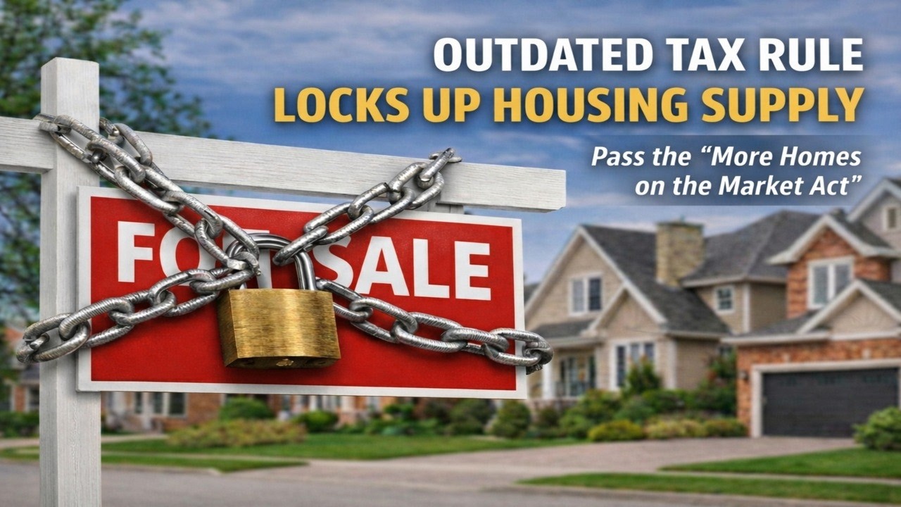 40 Conservative Leaders Call for Vote on the “More Homes on the Market Act”