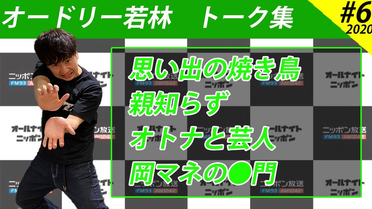 オードリー若林　トーク集　#６　【オードリーのオールナイトニッポン】