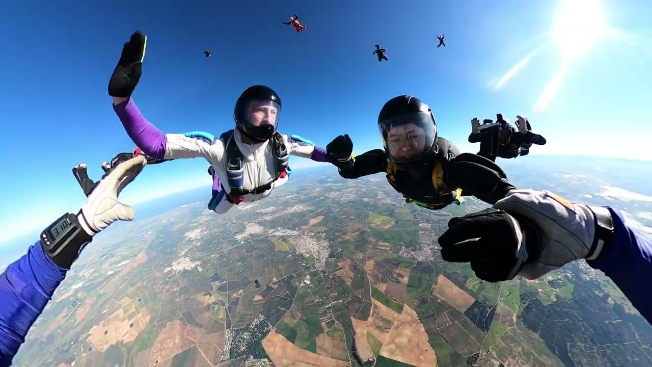 Nice RW14 jump at Skydive Spain