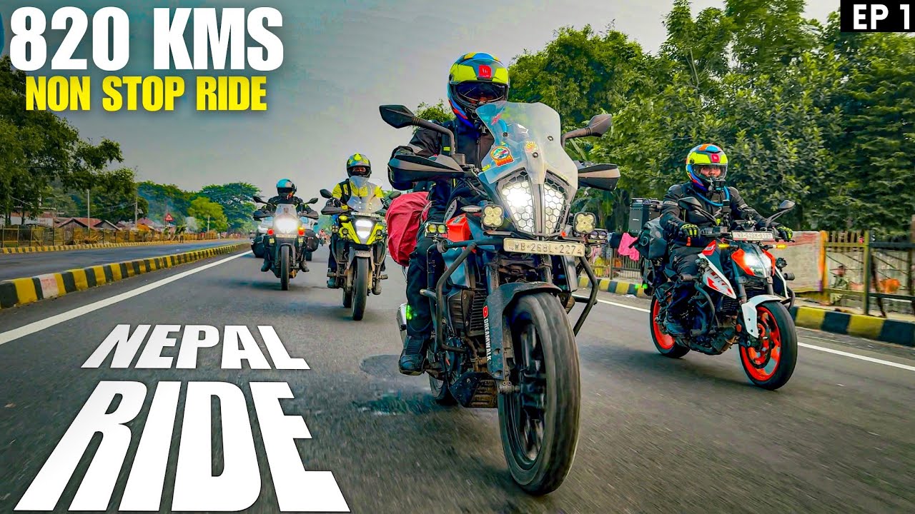 KOLKATA TO NEPAL MANANG RIDE 2024 | EP 1 | KOLKATA TO MOTIHARI (BIHAR) 820 KMS NON STOP RIDE