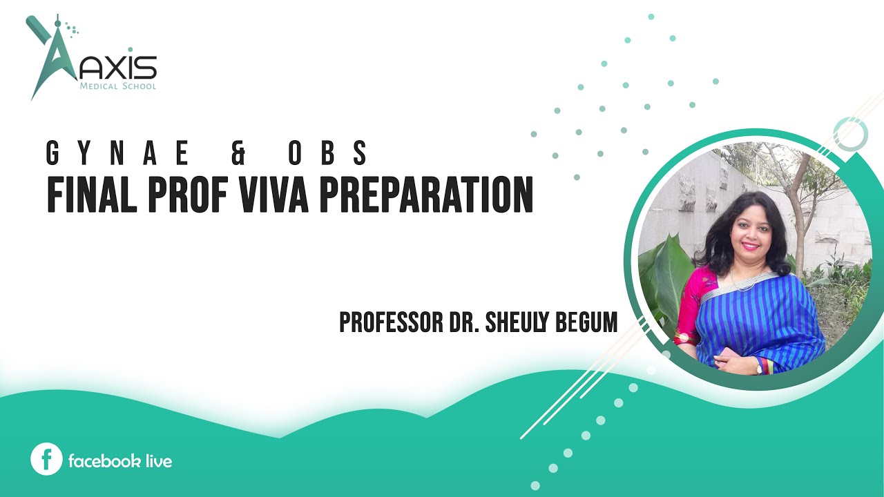 Gynae & Obs Prof Viva Preparation | Part 1