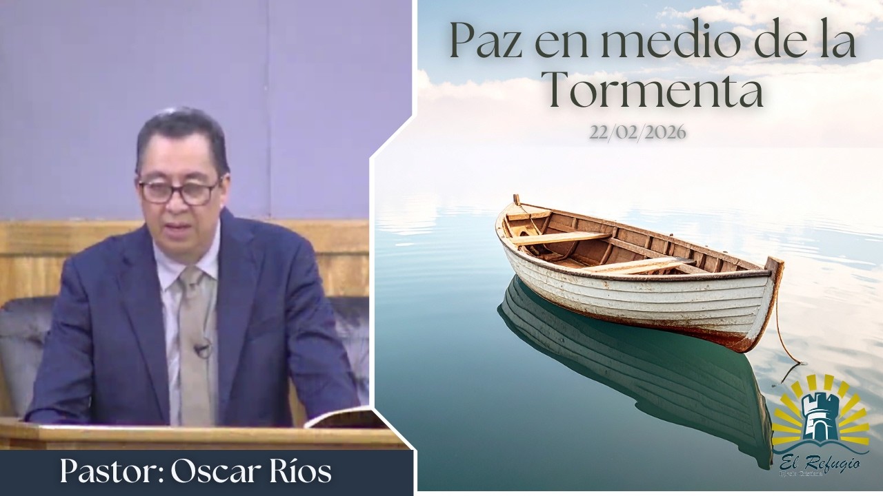 Paz en medio de la tormenta | Pastor Oscar Ríos | 1/03/2026