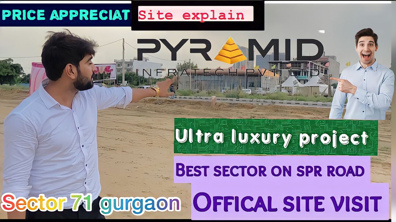 Pyramid sector 71 Gurugram &mdash; ULTRA LUXURY PROJECT &mdash; Semi Furnished&mdash; 3bhk+pooja+survent 9911982157