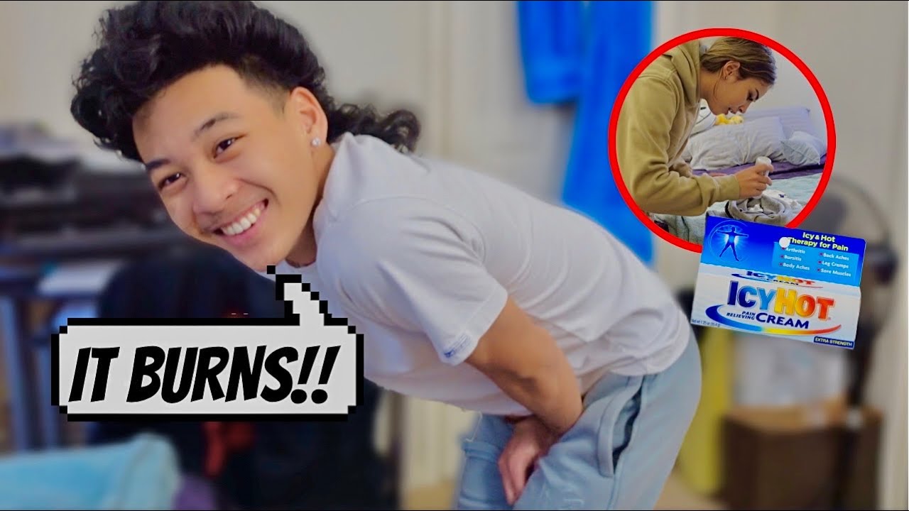 I PUT ICY HOT IN MY BOYFRIENDS UNDERWEAR🔥🍆!!! *BAD IDEA, GONE WRONG*