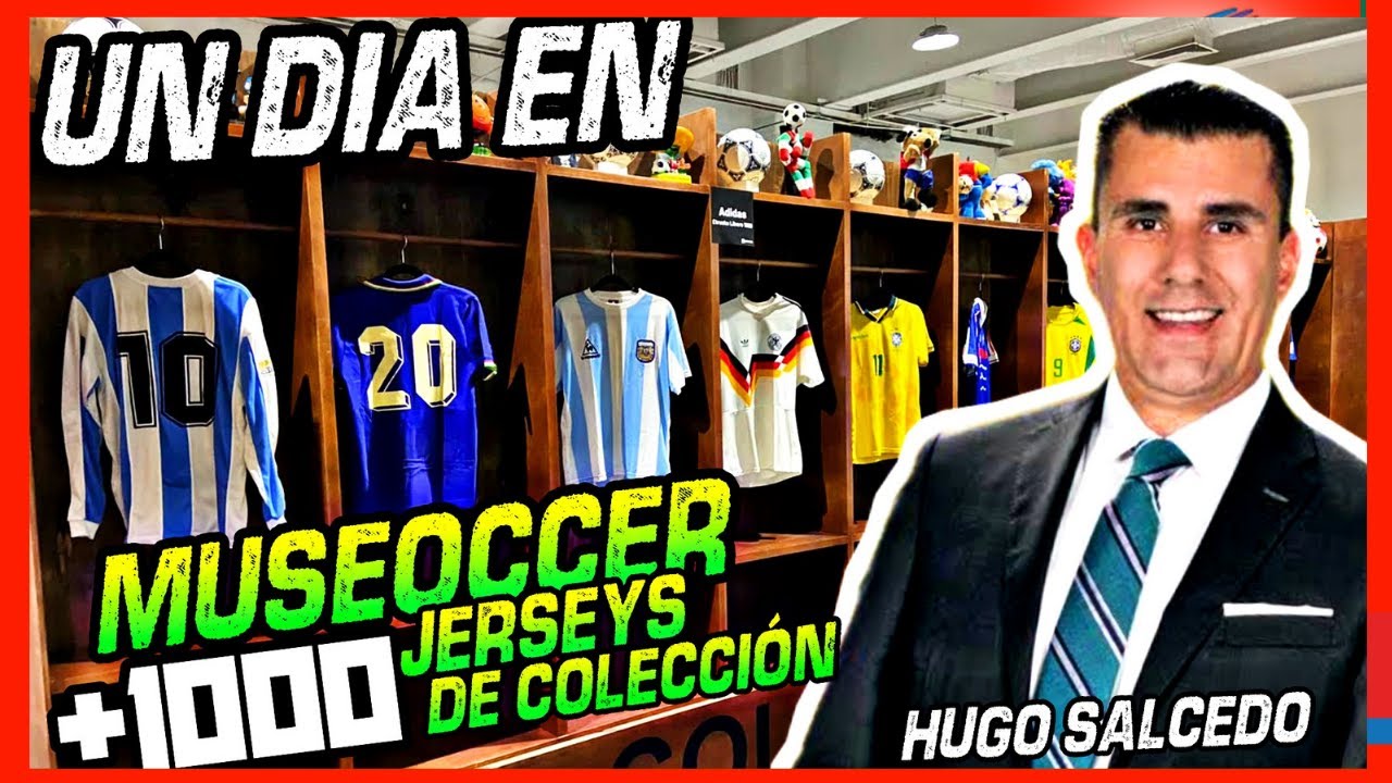 Una COLECCION de mas de 1000 JERSEYS 😱 Visitamos MUSEOCCER de Hugo Salcedo 🔥