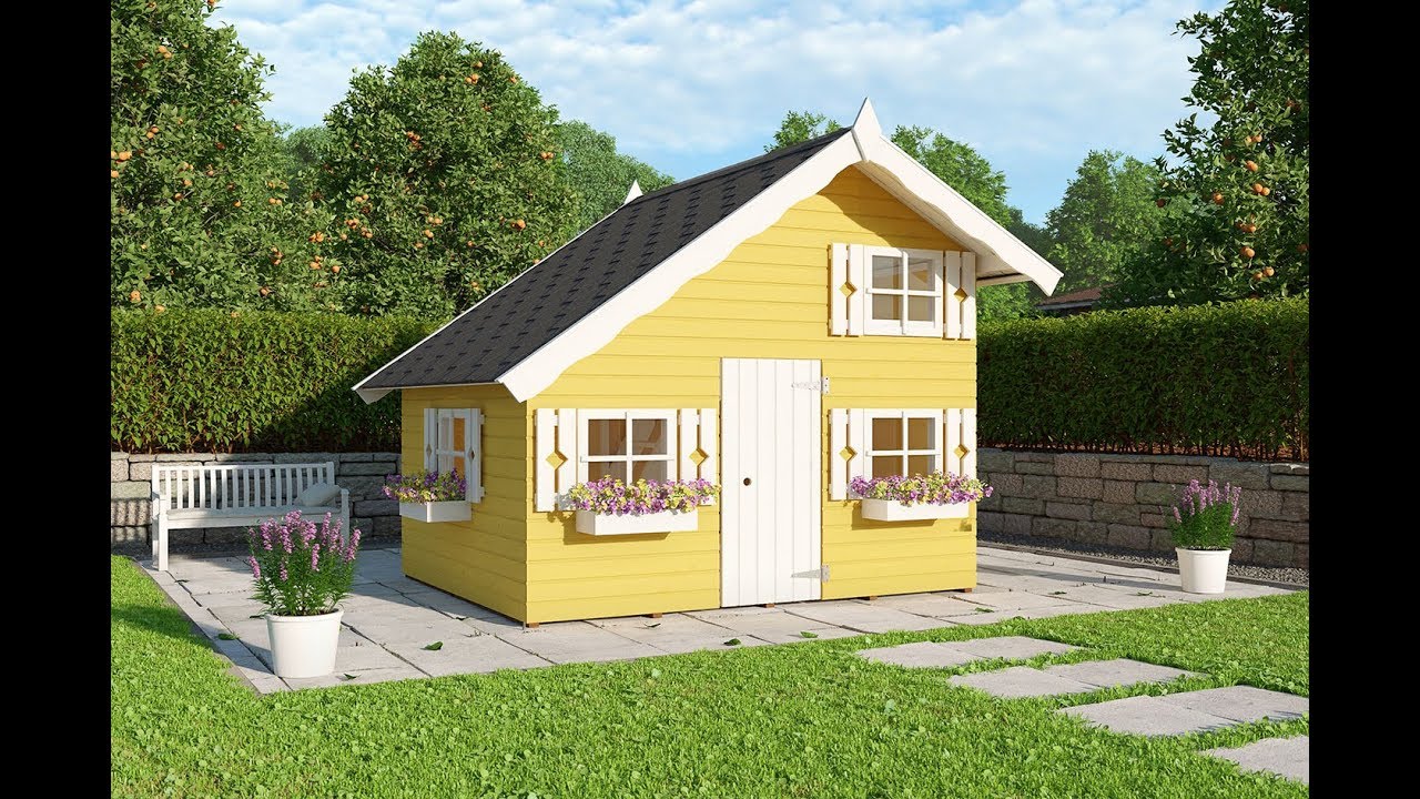 Palmako Caseta infantil Tom 3,8m2
