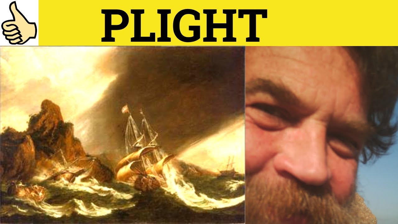 🔵 Plight Meaning - Plight Examples - Plight Defined - Plight Means - Plight Definition - Nouns