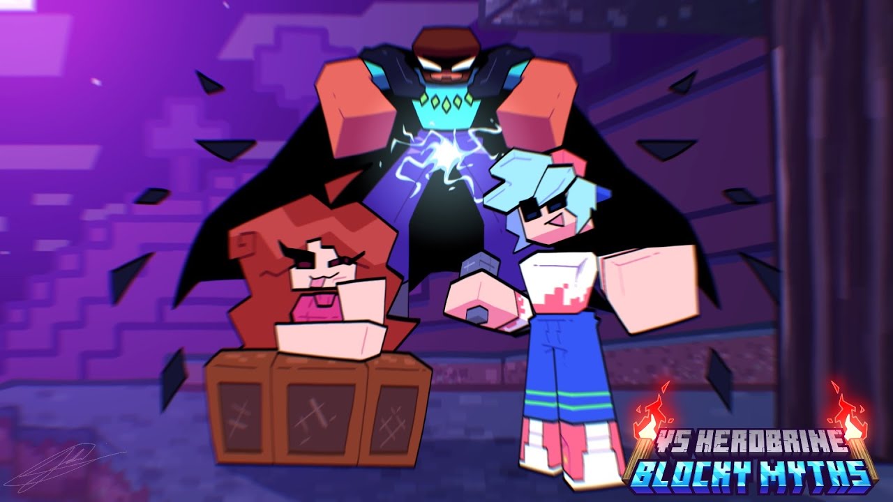 VS HEROBRINE: BLOCKY MYTHS V2 DEMO SHOWCASE (OUT NOW)