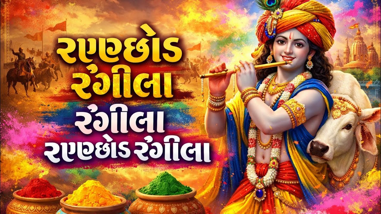 રણછોડજ રંગીલા રંગીલા રણછોડ રંગીલા | Ranchhod Rangeela Rangeela Ranchhod Rangeela | Dharmesh Rathva