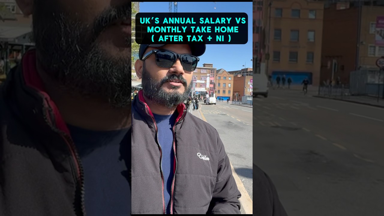 UK Salary Breakdown: Annual Salary vs Monthly Take-Home Pay 2025