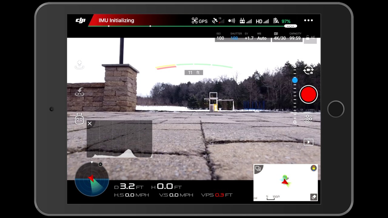 DJI Phantom 4 - DJIGO 4 App - Home Point Updated