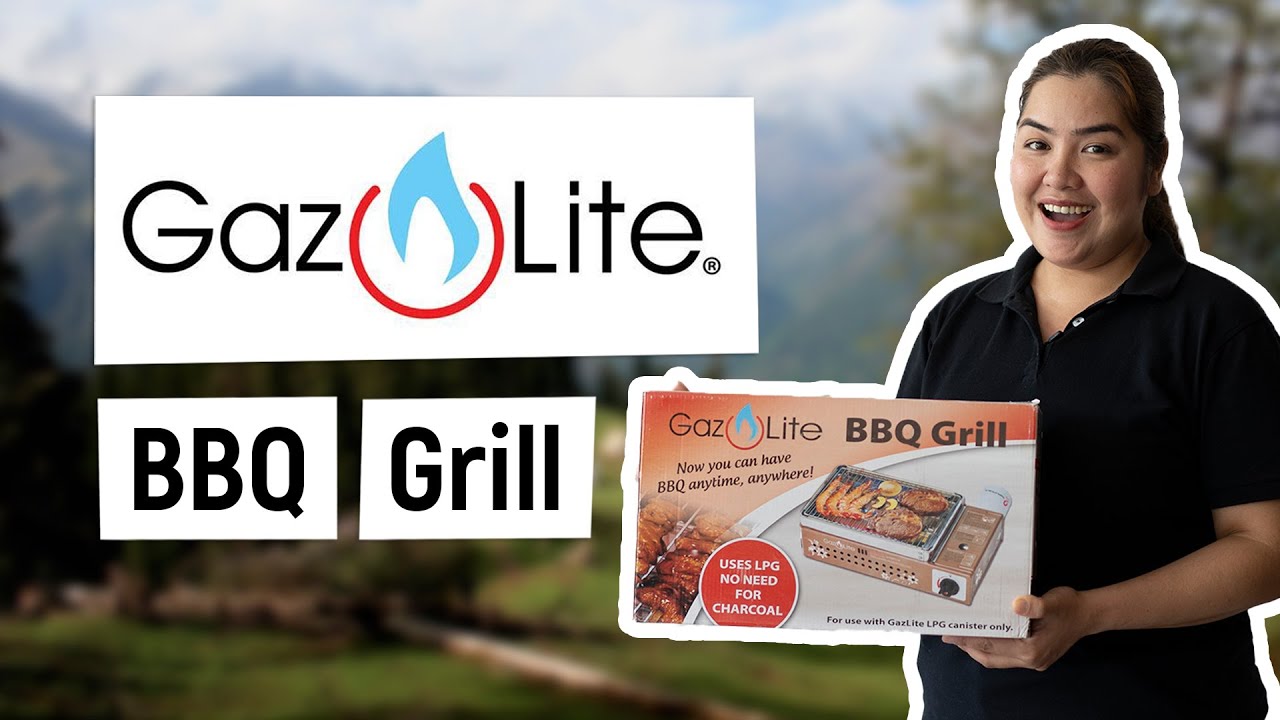 Gazlite BBQ Grill - Unboxing + Demo