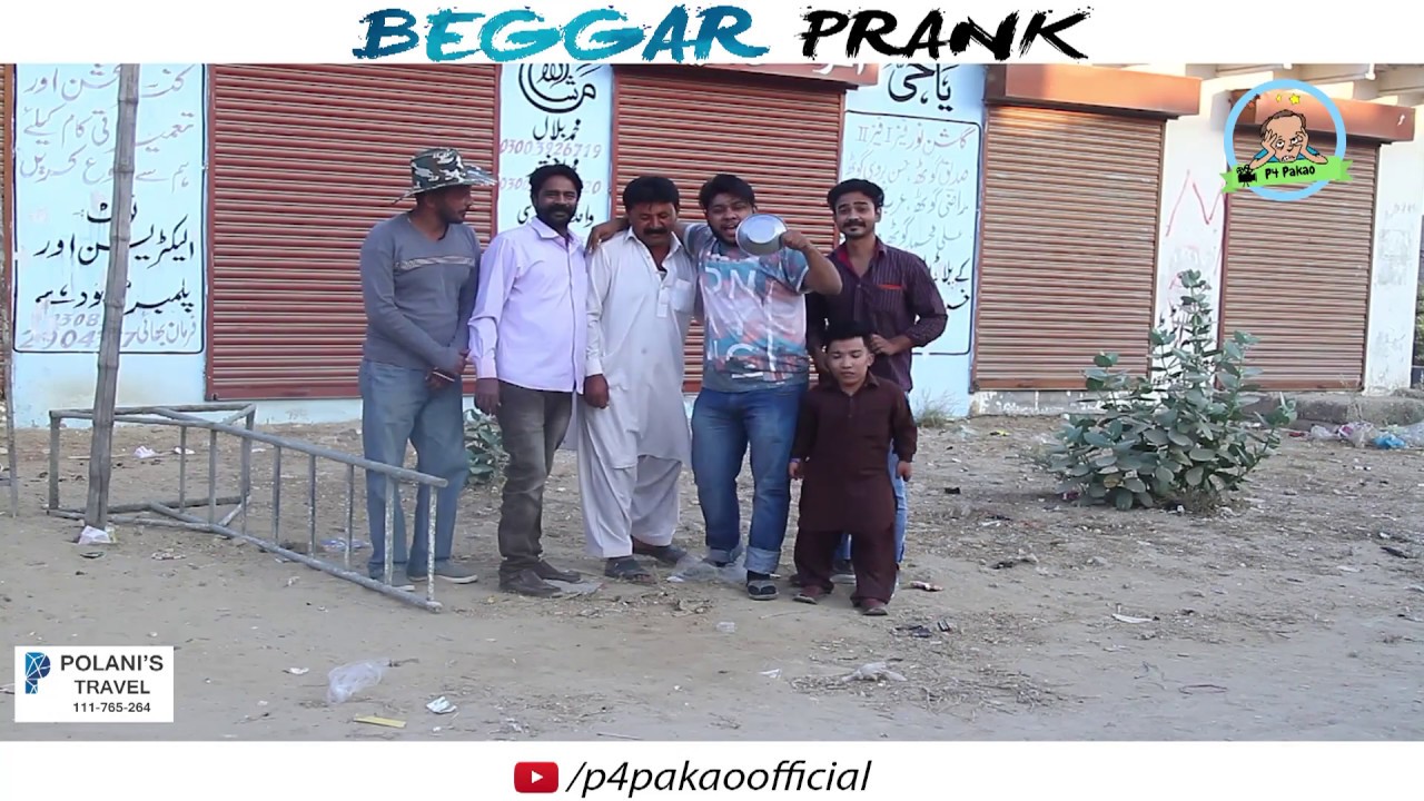 | BEGGAR  PRANK | BY Nadir Ali & Team In | P4 Pakao | 2018