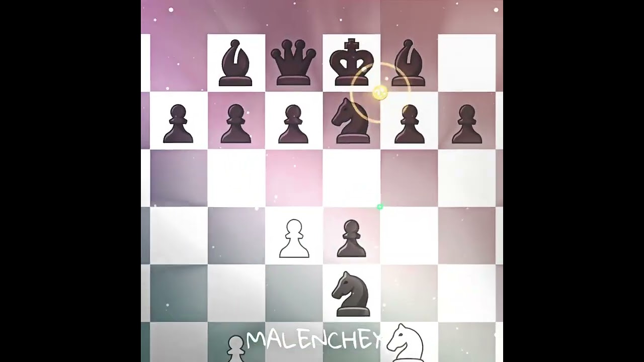 PONZIANI OPENING!! (IB: @ZaveeCHESS) #chess#edit 