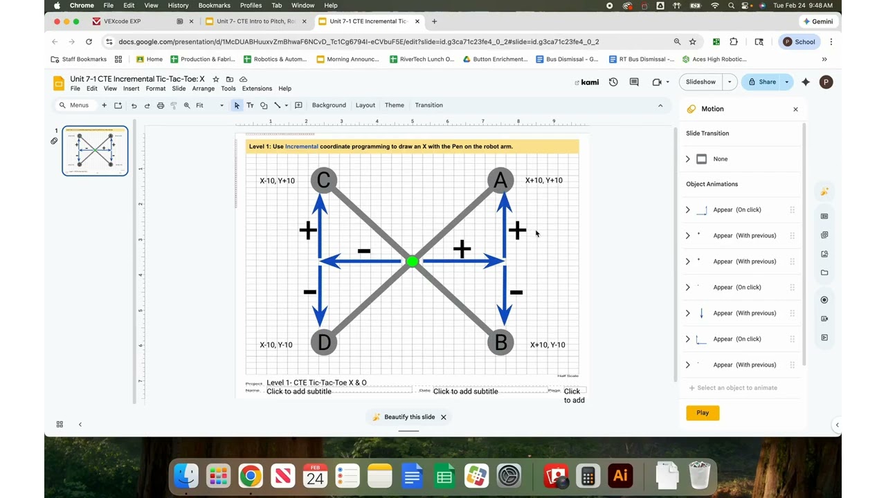 Unit 7-1:  Tic-Tac-Toe X