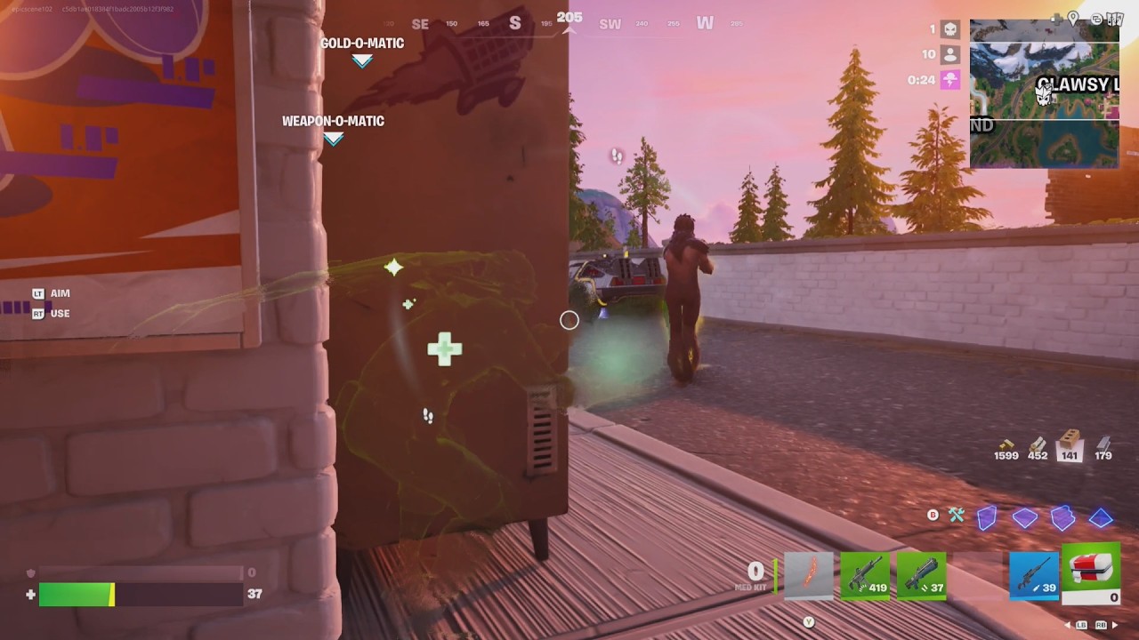 Fortnite gameplay videogames