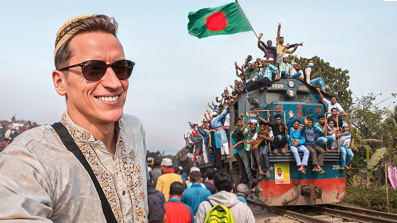 Train Surfing With 5million People 🇧🇩