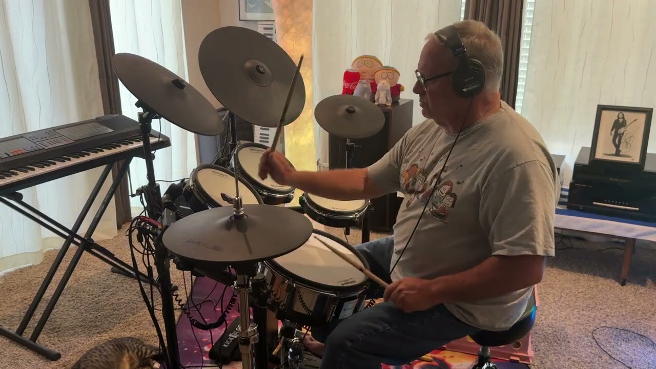 Best of Both Worlds  - Van Halen -  V drum cover by Kevin S Reardon.