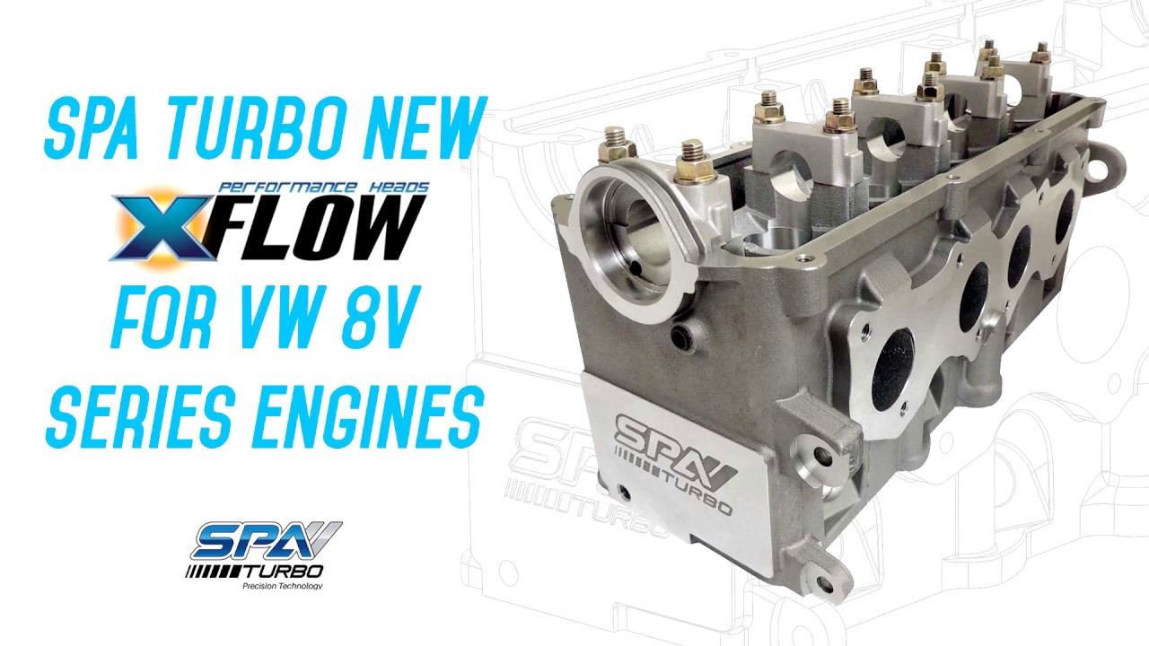 NEW SPA Turbo X-Flow! Cylinder head for VW ABA blocks engines
