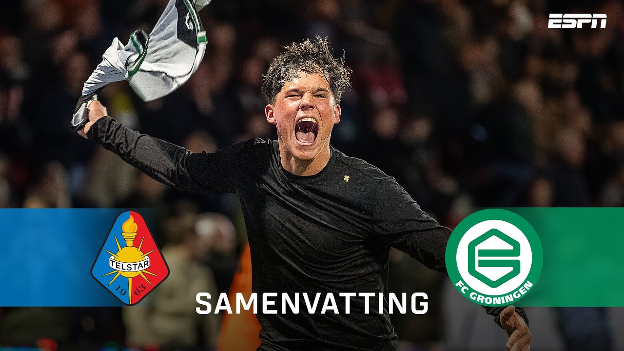 😳🥵 ZENUWSLOPENDE SLOTFASE met een GOAL in de LAATSTE MINUTEN! | Samenvatting Telstar - FC Groningen