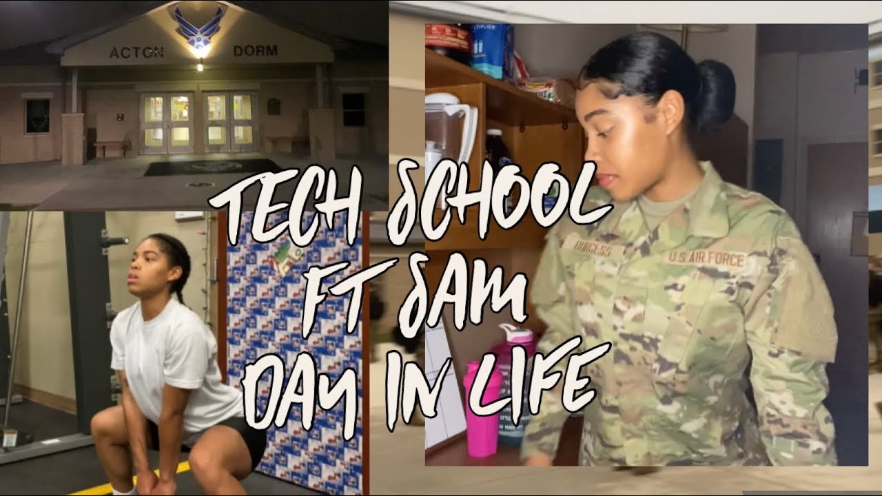 Day In The Life @ AIR FORCE TECH SCHOOL