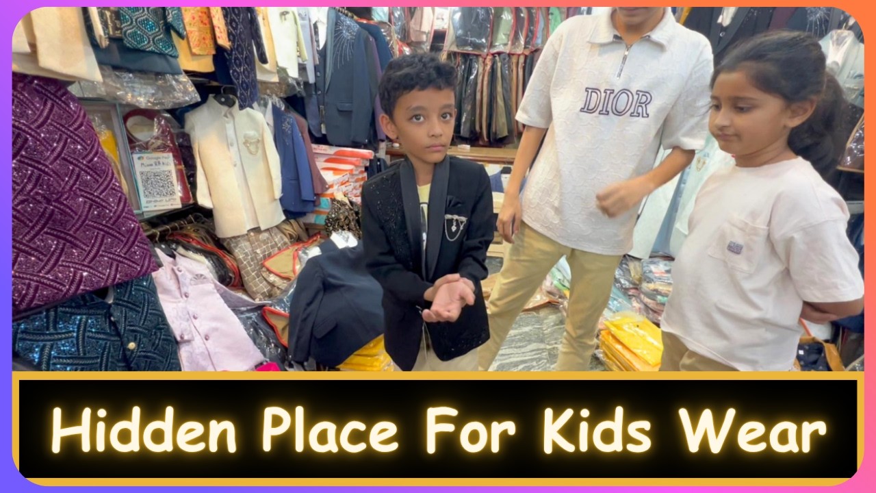 Hidden Place For Kids Wear | Marathi Vlog 995 |