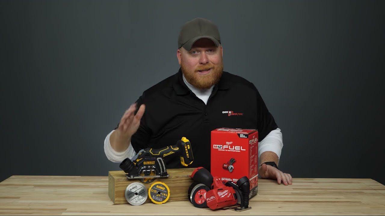 3-дюймовые отрезные ножи &mdash; DeWalt 20V DCS438B против M12 2522-20 &mdash; инструменты для резки пиццы