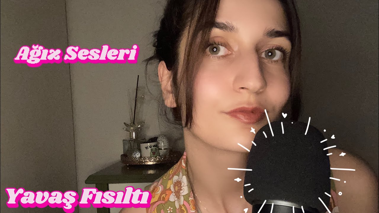 Türkçe ASMR | Yakın Fısıltı ve Ağız Sesleri 👄😴