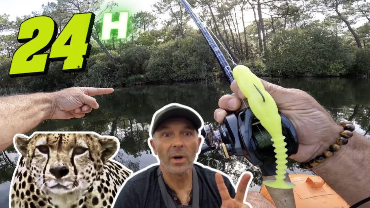 24 heures de PÊCHE pour TRAQUER le plus gros CARNASSIER en mode PRÉDATEUR ! #pêche #brochet