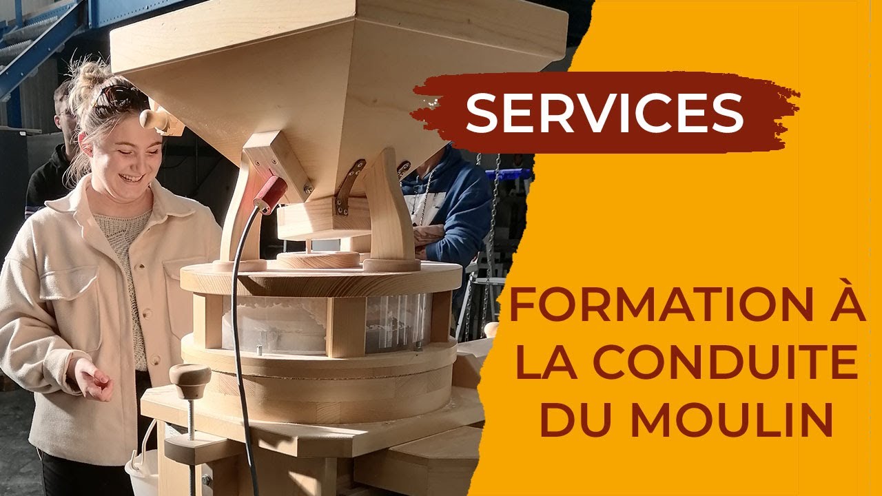 Moulin à farine - formation à la conduite d'un moulin - www.moulinsalmapro.com