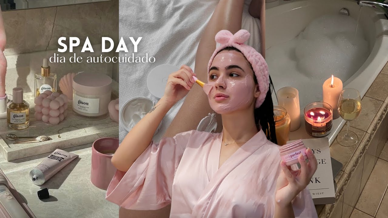 fiz um SPA DAY em casa! unhas, sobrancelha, cabelo, descolorindo os pelos, spa dos pés, etc.