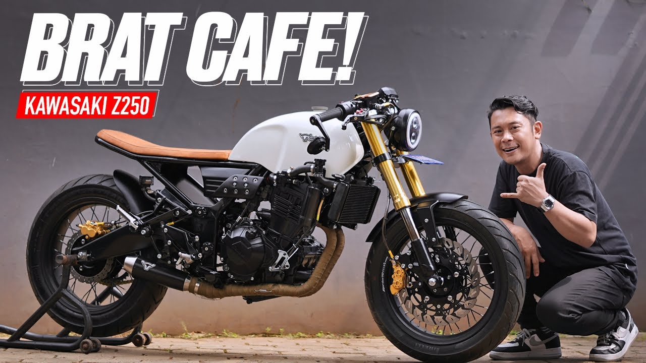 Custom Brat Cafe Ninja 250 #AtenxKatros