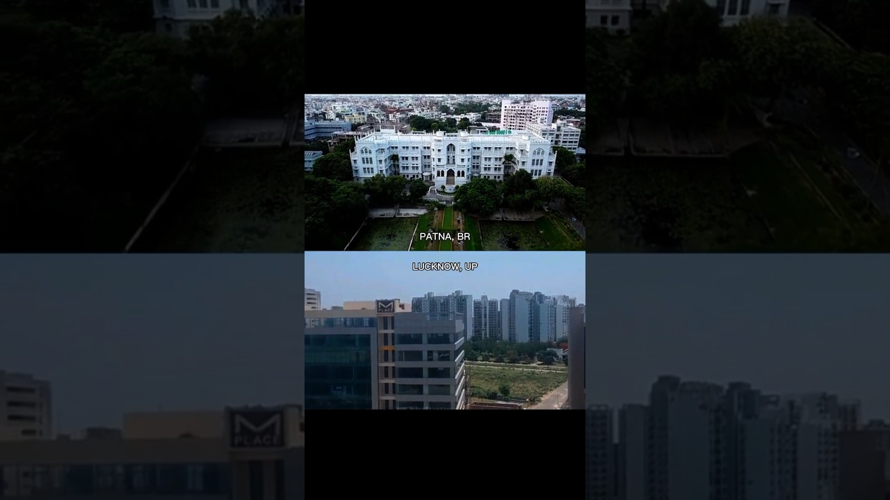 Patna, BR Vs Lucknow, UP / City comparison / Who have better infrastructure / #shorts #ytshorts