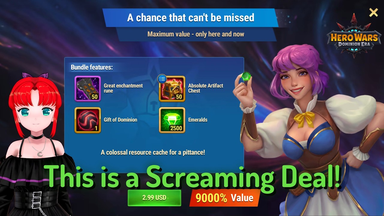 Special Offer, A Chance That Can't Be Missed &mdash; Hero Wars: Dominion Era
