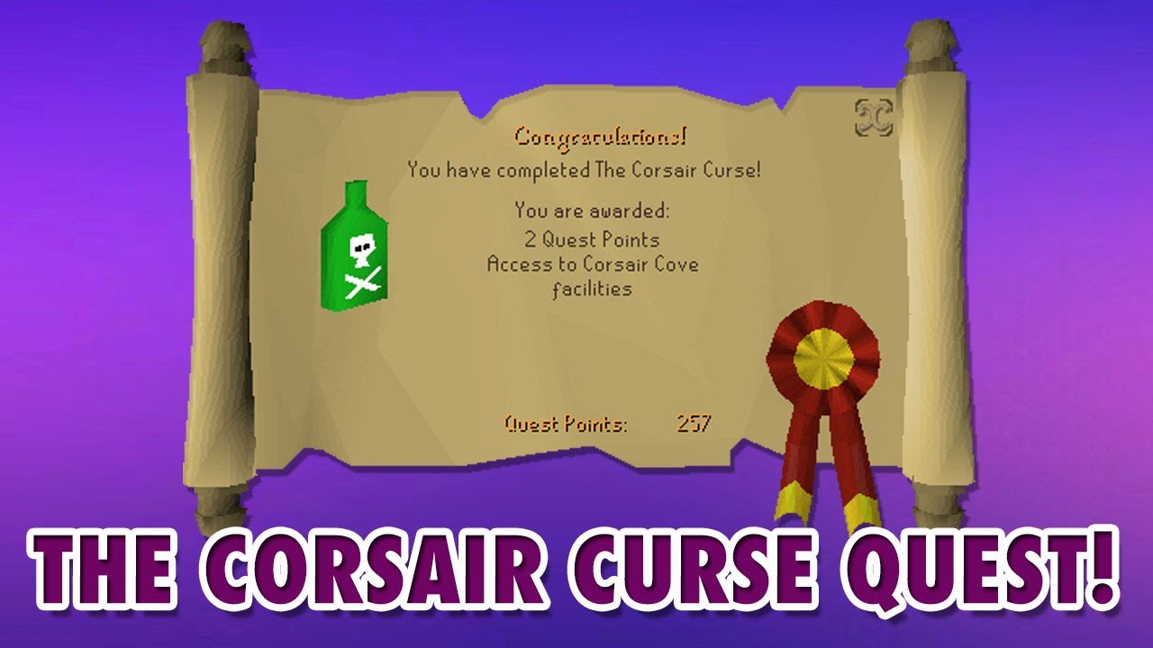 [OSRS] The corsair curse Quest guia [ESPAÑOL] 2020