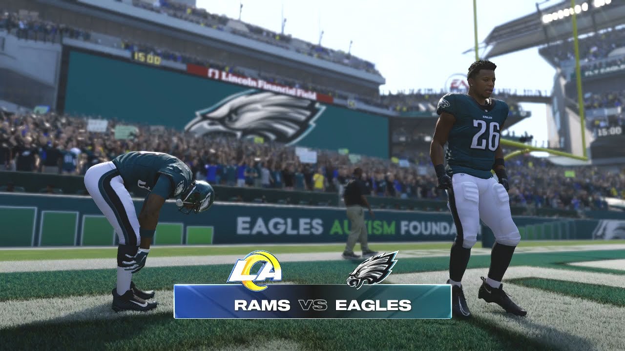 Madden NFL 25 - Los Angeles Rams Vs Philadelphia Eagles PS5 Simulation Week 3 (Madden 26 Rosters)