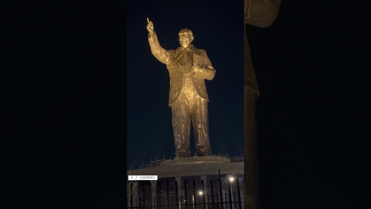Dr BR AMBEDKAR 125 feet statue