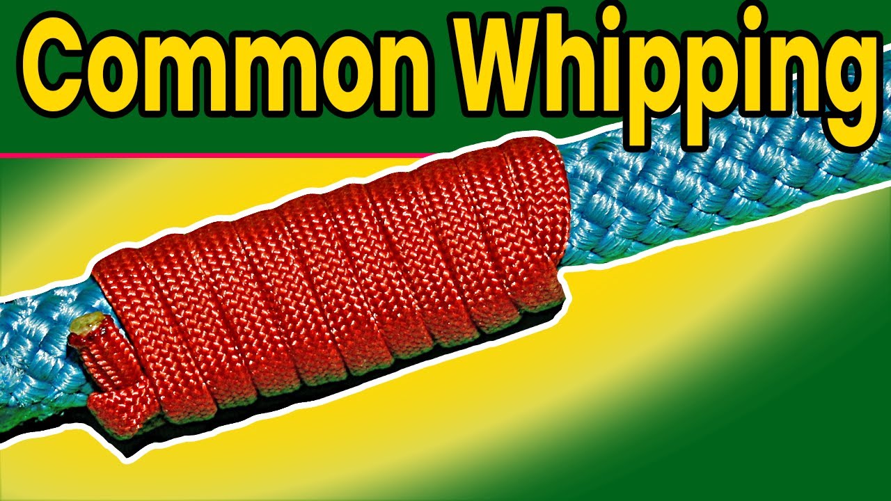 EASY Whipping to prevent rope from fraying.