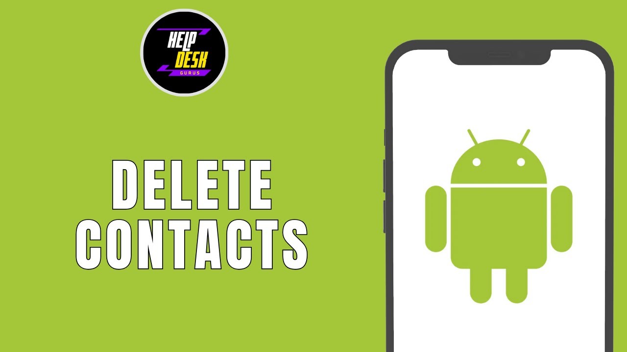 How to Delete Contacts on Android
