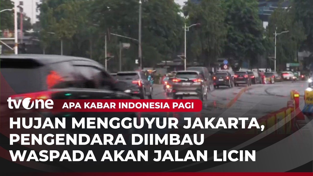 Hari Pertama Puasa, Situasi Arus lalu Lintas di Tugu Tani Terpantau Ramai | AKIP tvOne